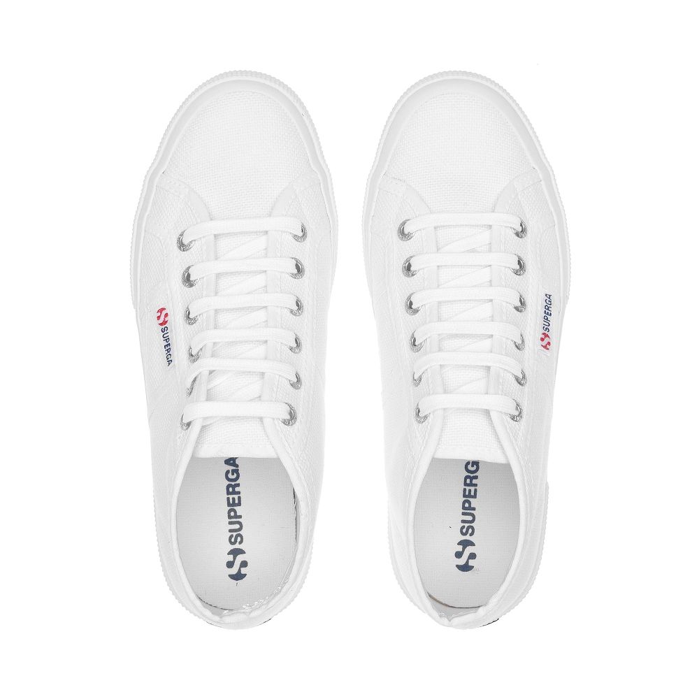 Superga 2754 Cotu White High Top Sneakers - Women's Sneakers USA | US8168640